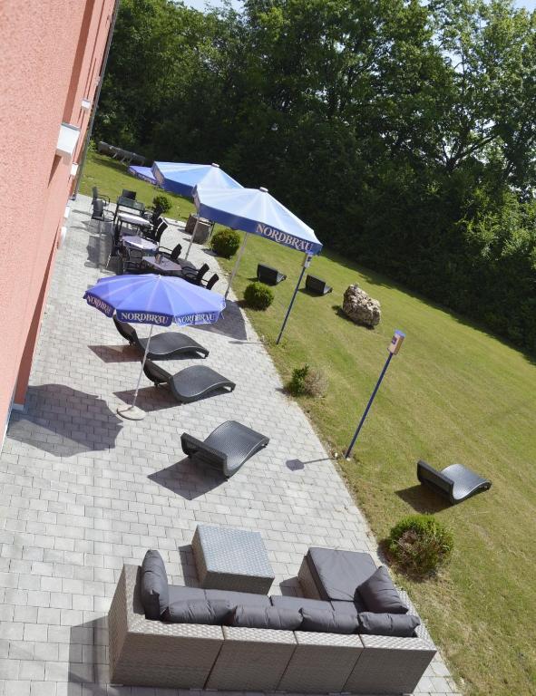 Hotel Am Interpark Großmehring Extérieur photo